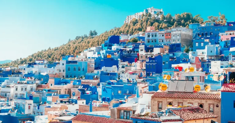 checkout Chefchaouen is viewed as Morocco's most "Instagrammable" city,