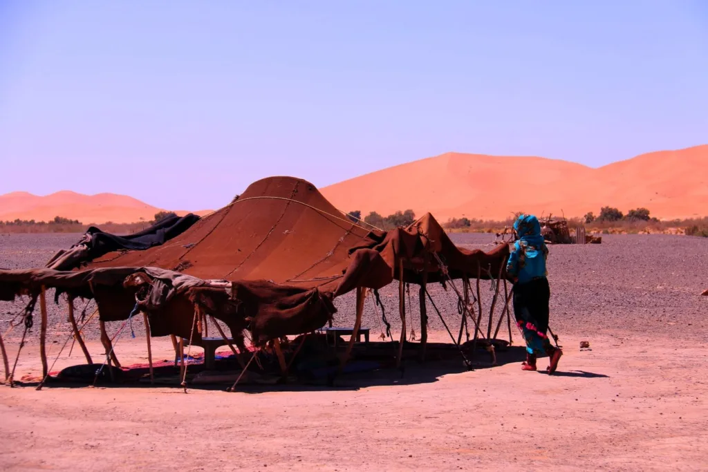 Nómadas del desierto del Sahara