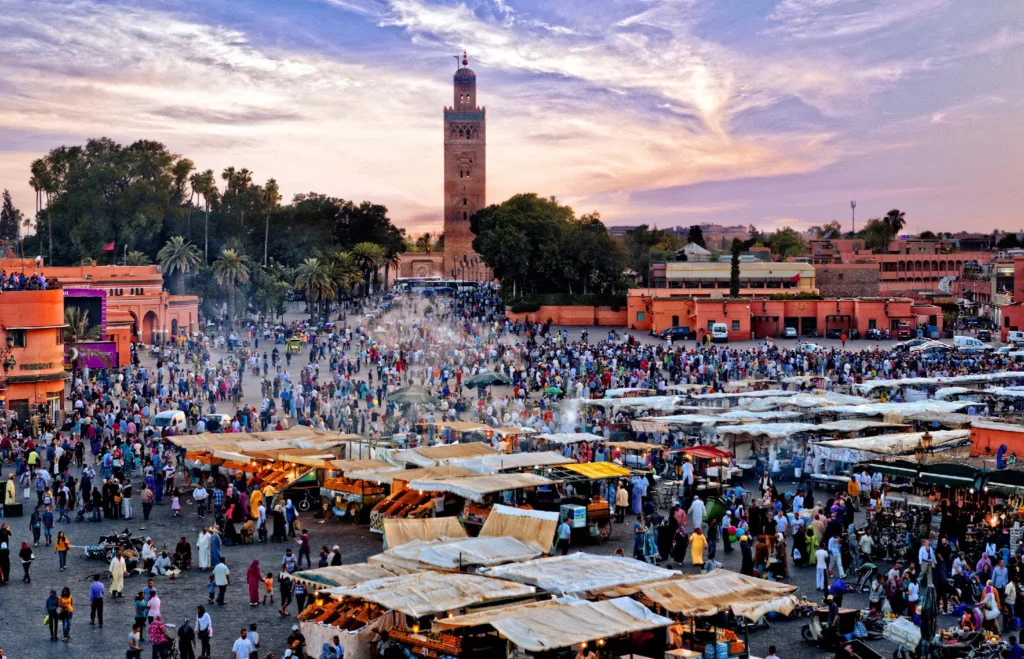 Marrakech jemaa el-fnaa