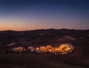 Campamento del desierto
